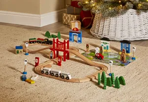 Wooden Train Set