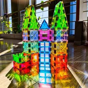 Magnetic Tile Builder Set