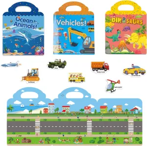 Reusable Sticker Story Book
